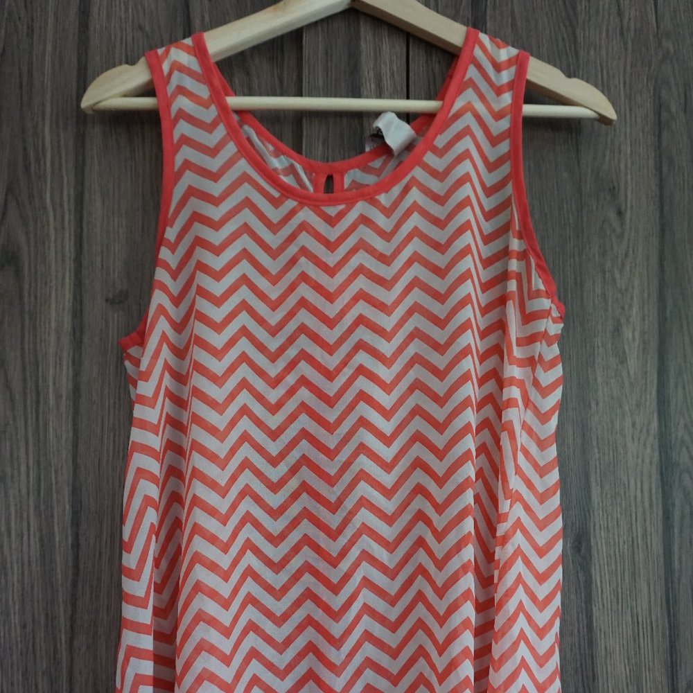 Chevron Tank Top Tunic